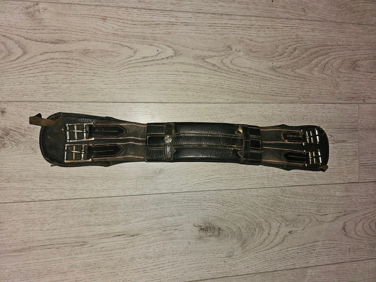 Singel leer 55cm 65cm, Ophalen of Verzenden
