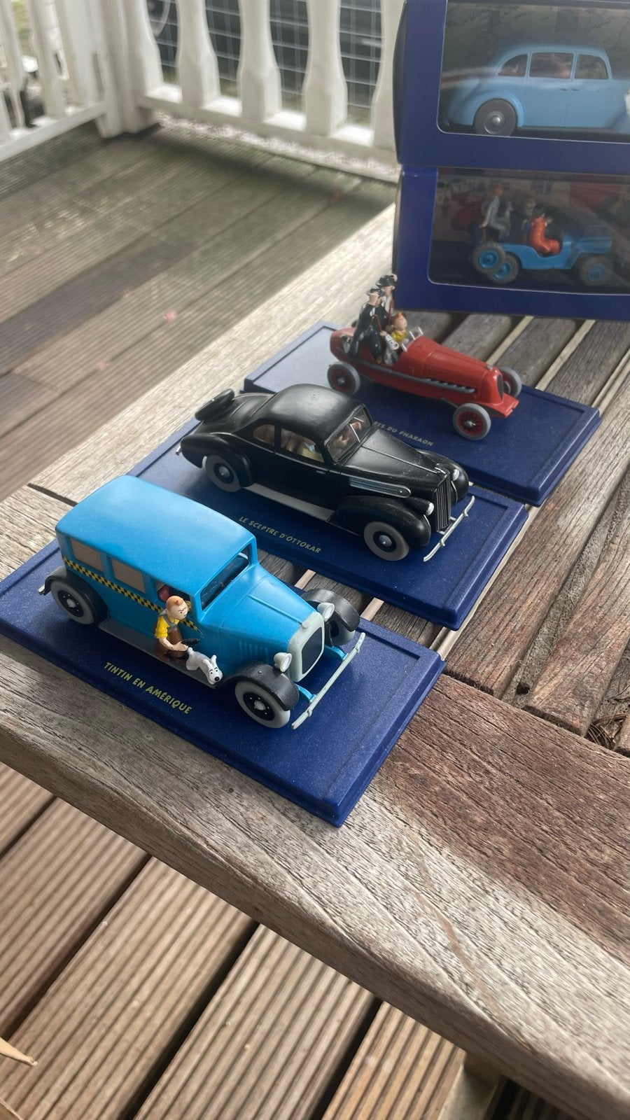 Diverse Kuifje auto's los te koop, Ophalen of Verzenden, Gebruikt