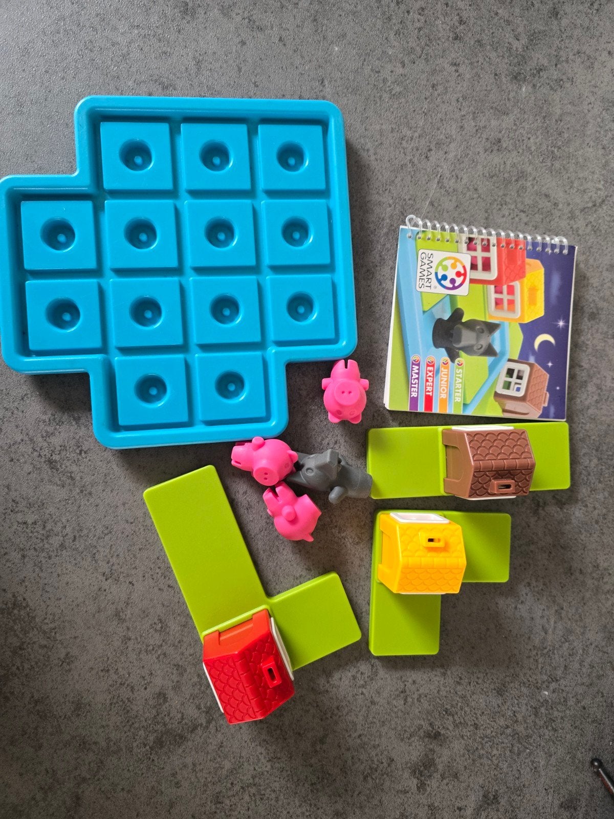 SmartGames Drie Kleine Biggetjes Puzzelspel, Ophalen of Verzenden, Zo goed als nieuw, Puzzelen