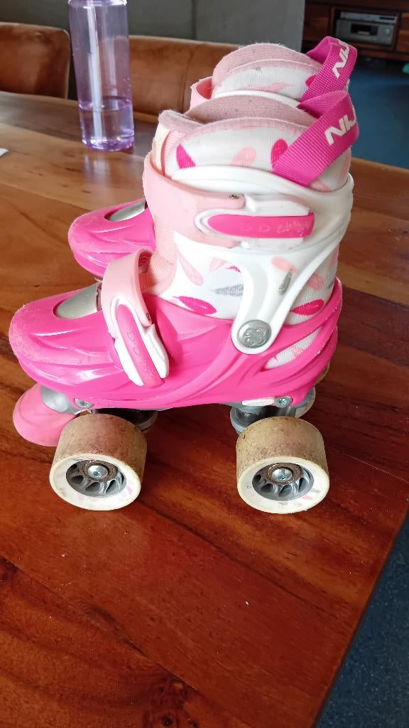 Nijdam rolschaatsen, mt. 25-28, Kinderen en Baby's, Speelgoed | Buiten | Rolschaatsen, Ophalen of Verzenden, Verstelbaar, Gebruikt