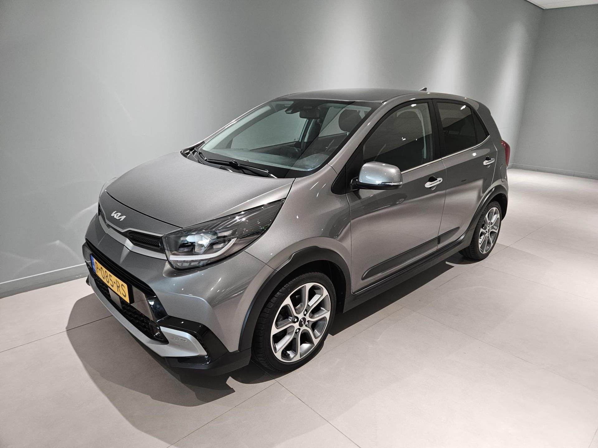 KIA Picanto 1.0 T-GDi 100pk 5-zits X-Line Navi/ Leer/ Clima/, Voorwielaandrijving, 12 maanden, Gebruikt, Bedrijf