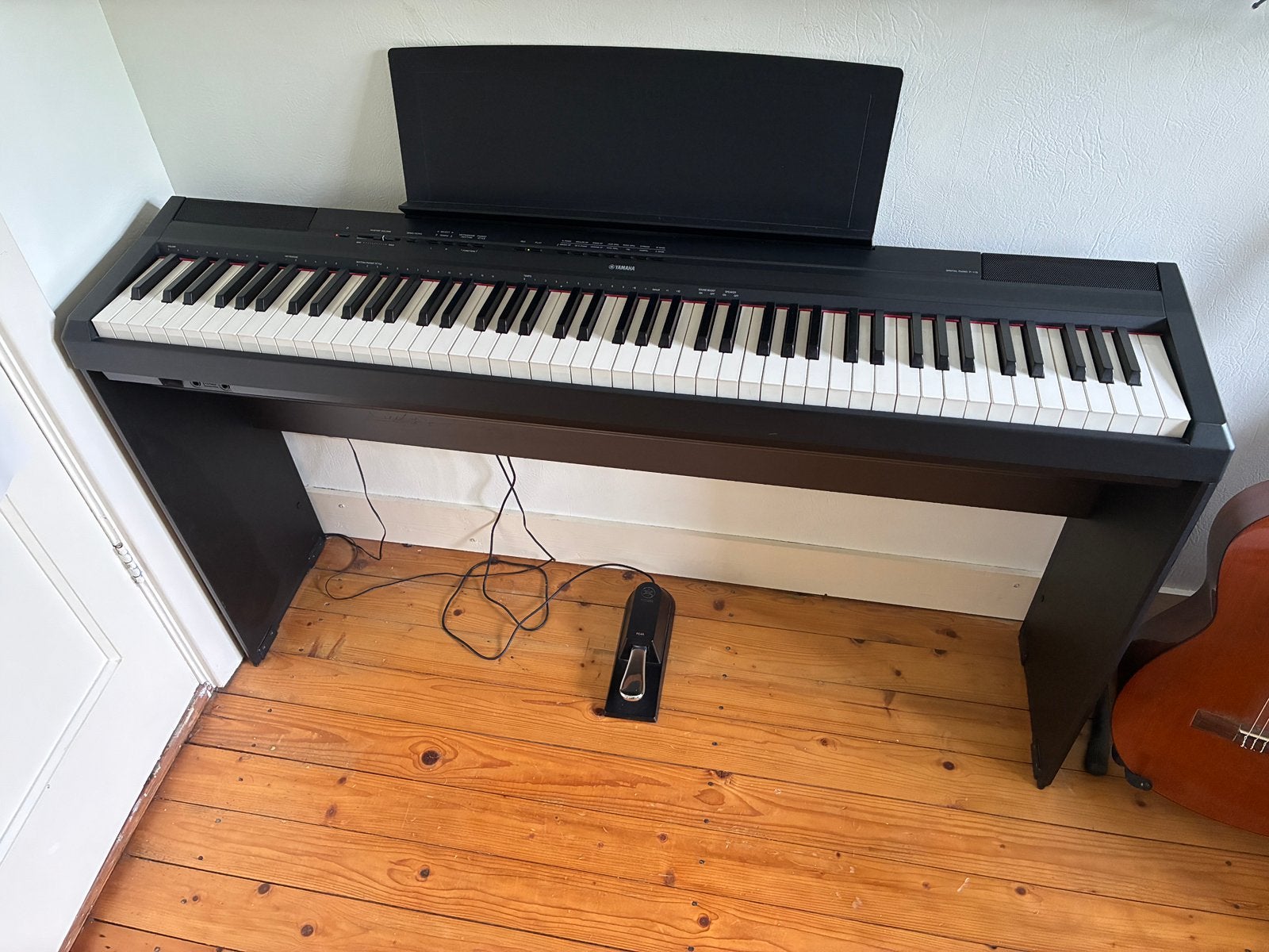 Yamaha P - 115 piano, Ophalen, Zwart, Digitaal, Zo goed als nieuw