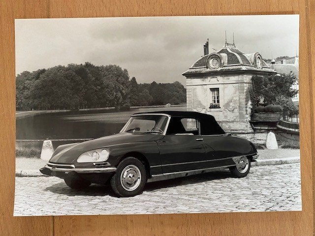 Citroën DS - Cabriolet - Originele oude persfoto, Ophalen of Verzenden, Zo goed als nieuw, Citroën, Citroën