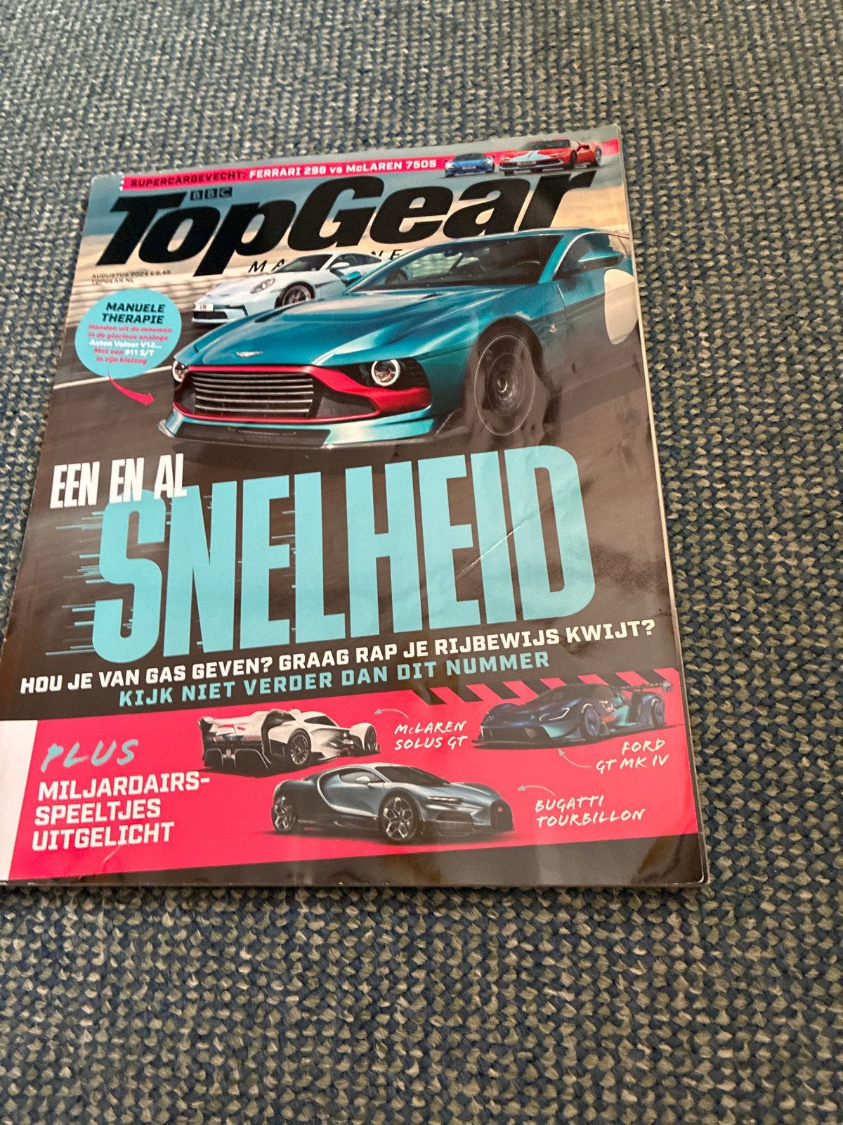 TopGear Magazine Augustus 2024 - Snelheid & Supercars, Boeken, Ophalen, Gelezen, Overige typen