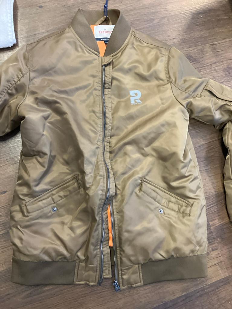 Stoere Retour Jeans bomberjack - maat 152, Ophalen of Verzenden, Zo goed als nieuw