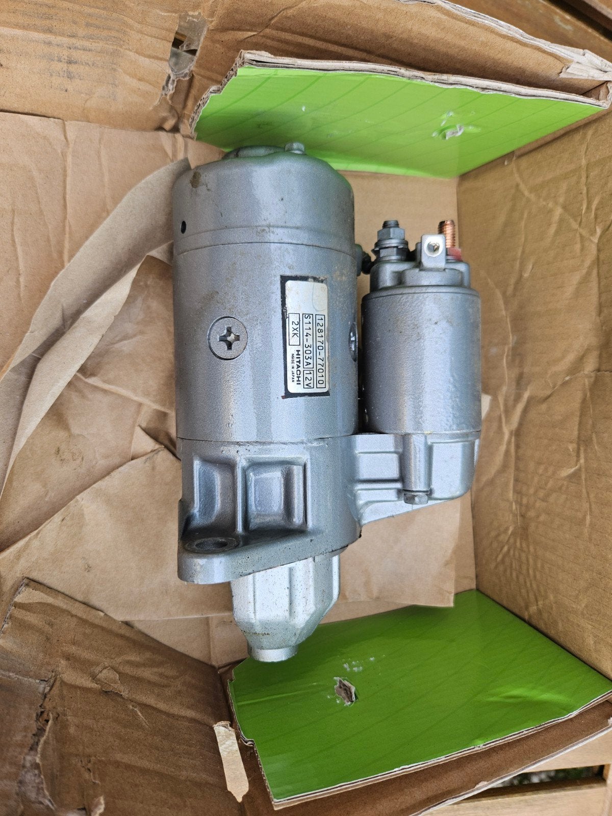 Startmotor Yanmar 3GM30 - Hitachi S114-303A 12V, Ophalen of Verzenden, Motor en Techniek