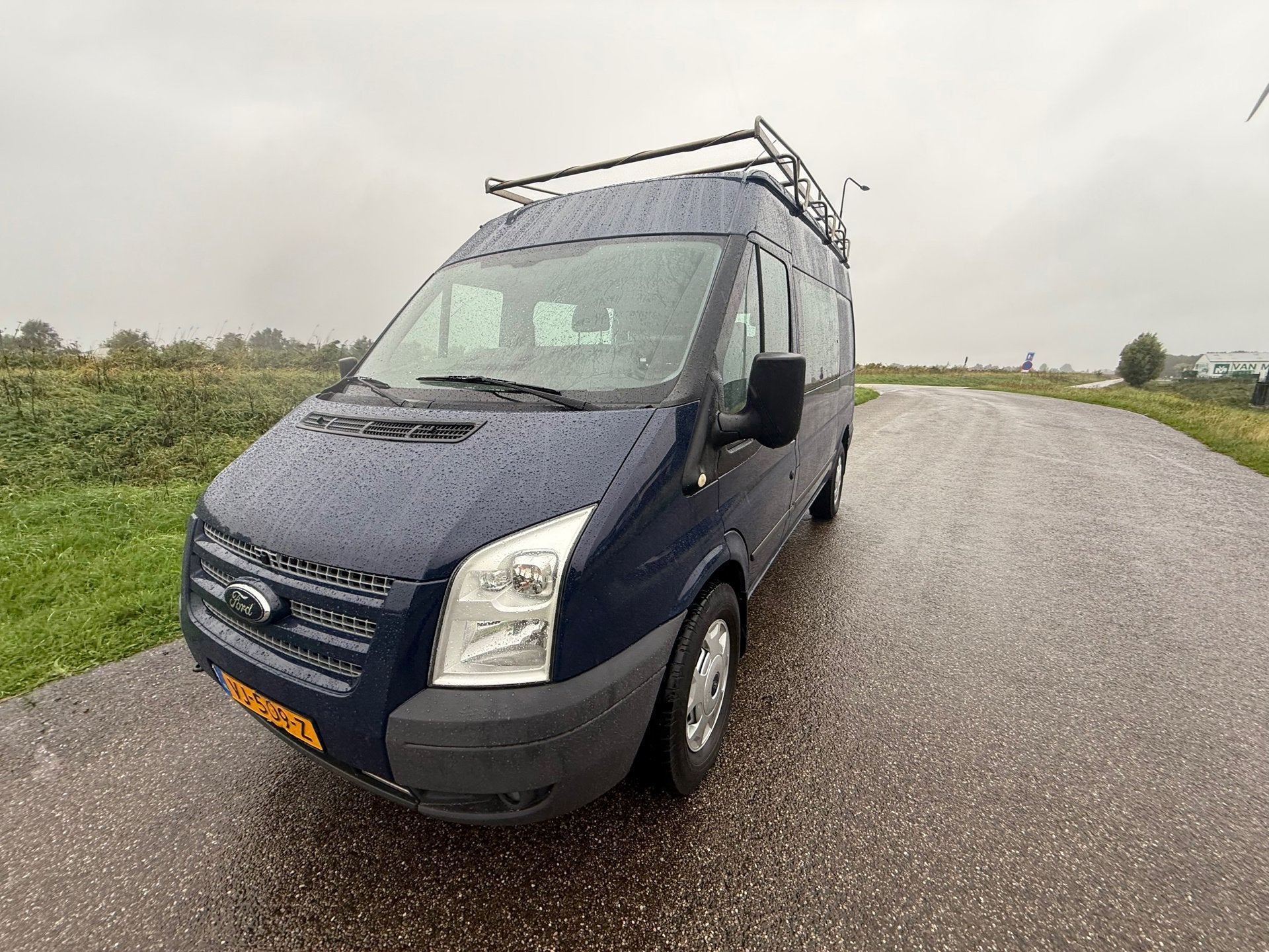 Ford Transit 330M 2.2 TDCI Ambiente HD DC ideale bedrijfsbus, Auto's, Euro 5, Gebruikt, Bedrijf, Ford