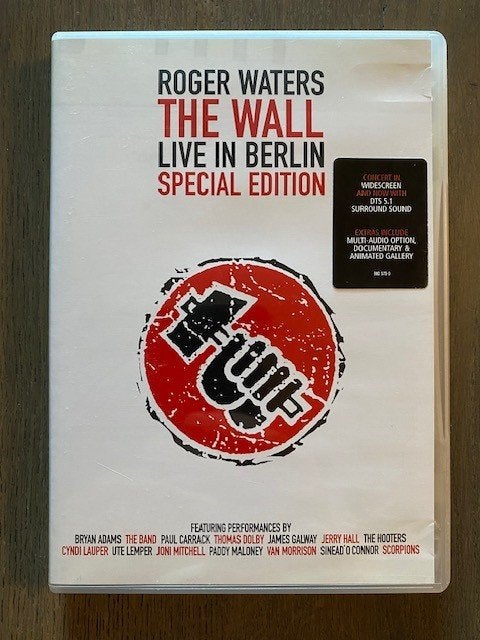 Roger Waters - The Wall Live in Berlin Special Edition DVD, Cd's en Dvd's, Engels, Verzenden, Alle leeftijden, Nederlands