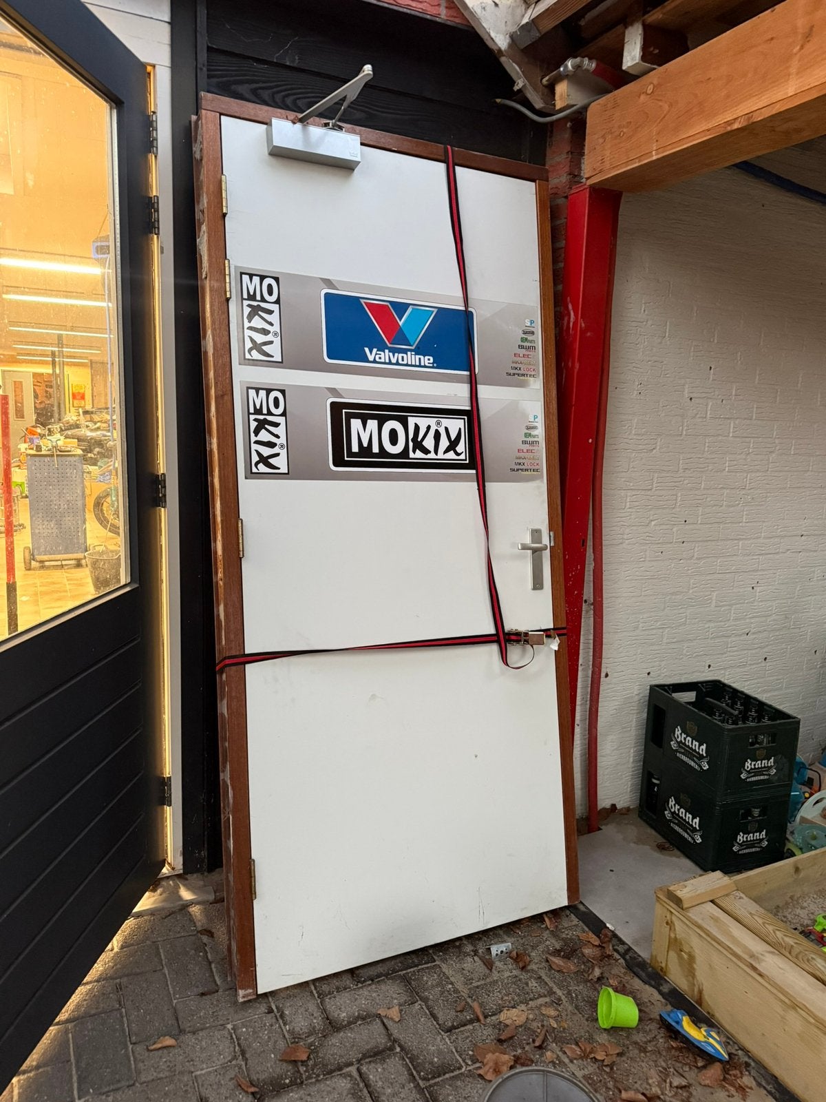 Deur incl kozijn, Ophalen, Gebruikt, 80 tot 100 cm, Binnendeur