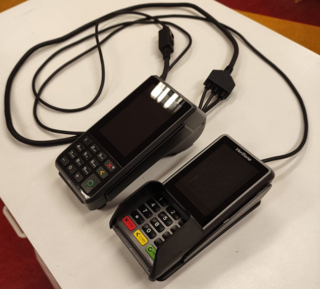 Complete pinautomaat set (PAX A80 + PAX A35), Ophalen of Verzenden, Zo goed als nieuw