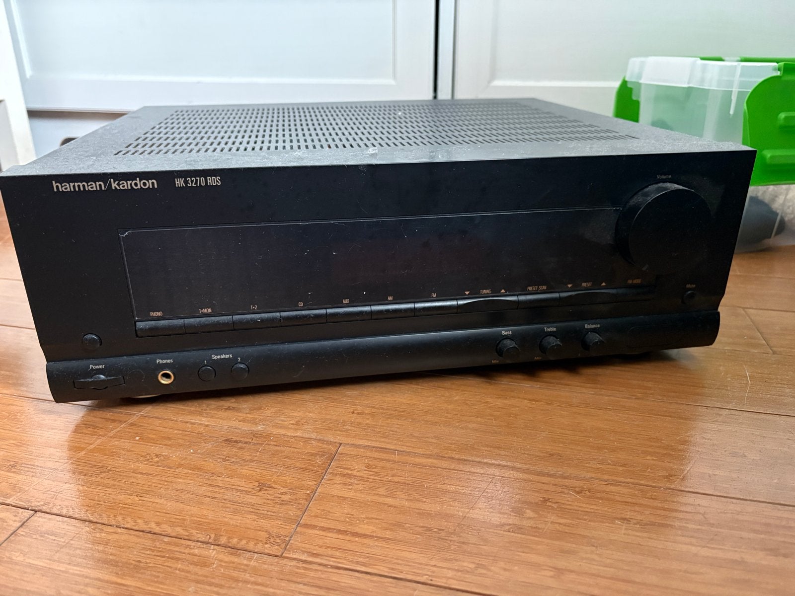 Harman Kardon HK 3270 RDS Stereo Receiver, Gebruikt, 60 tot 120 watt, Stereo, Ophalen