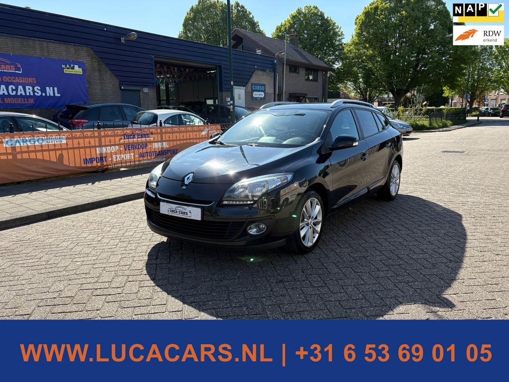 Renault Mégane Estate 1.2 TCe Expression 2X SLEUTEL + BOEKJ, Euro 5, Gebruikt, Electronic Stability Program (ESP), Zwart