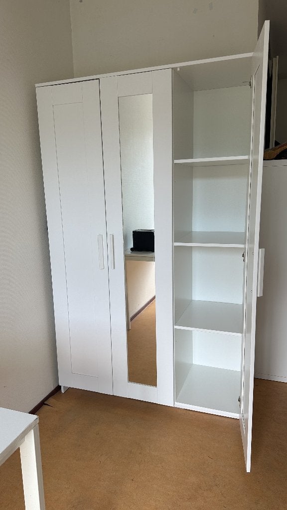 kleding kast Ikea wit, Ophalen, 50 tot 100 cm, Zo goed als nieuw, 150 tot 200 cm