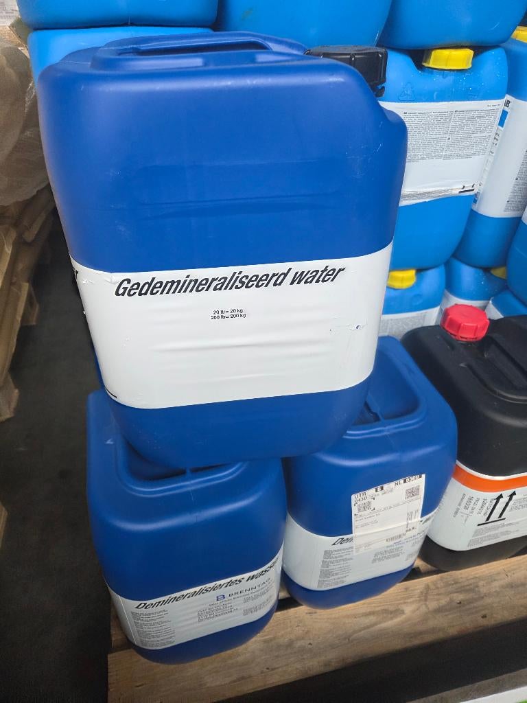 Jerrycan's, Ophalen, Gebruikt