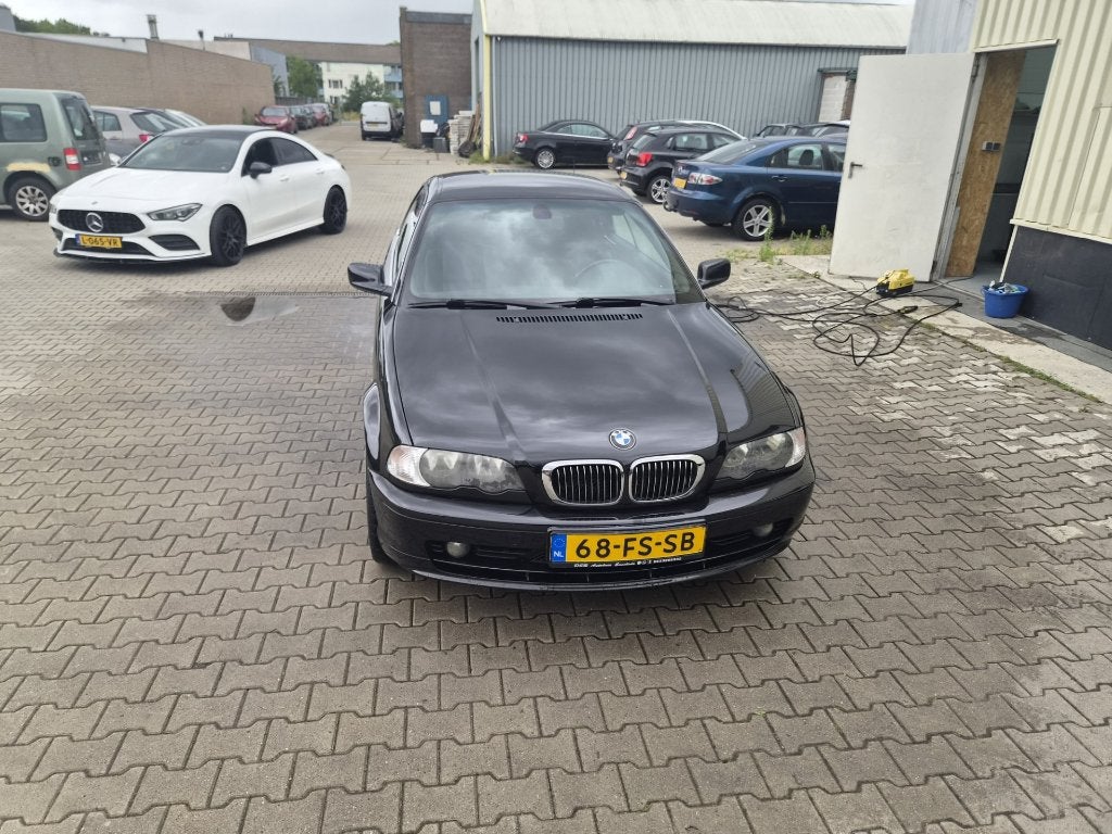 BMW 3-Serie 2.5 CI 323 Cabriolet AUT 2000 Zwart, Auto's, BMW, Achterwielaandrijving, Zwart, 2494 cc, Cabriolet
