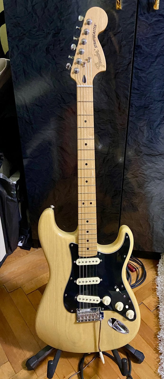 Fender Stratocaster Deluxe Noiseless Mex 2016 - Blonde, Verzenden, Zo goed als nieuw