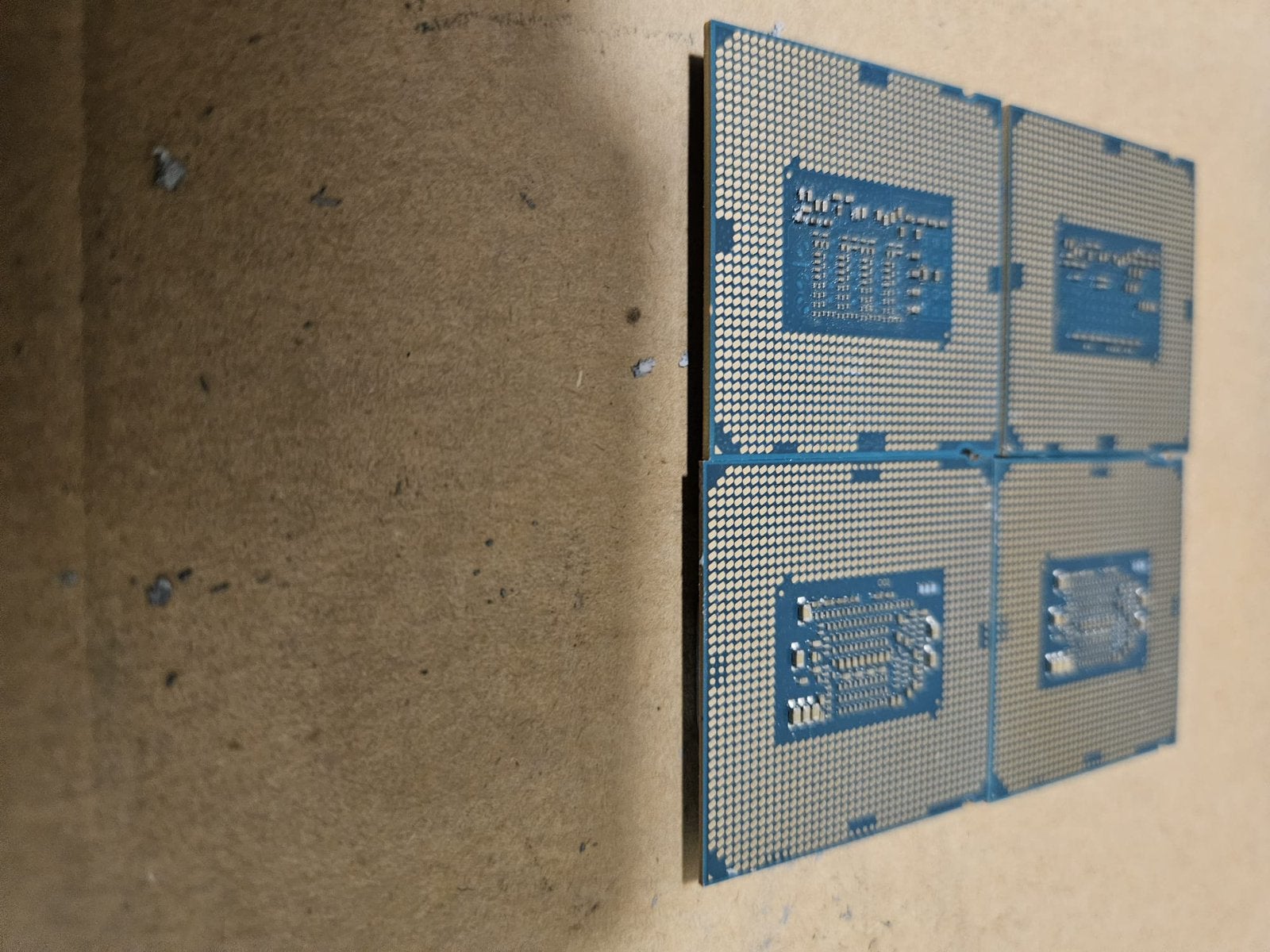 Cpu Intel I5-4 en I5-7 generatie, Computers en Software, Ophalen of Verzenden, Gebruikt, 3 tot 4 Ghz