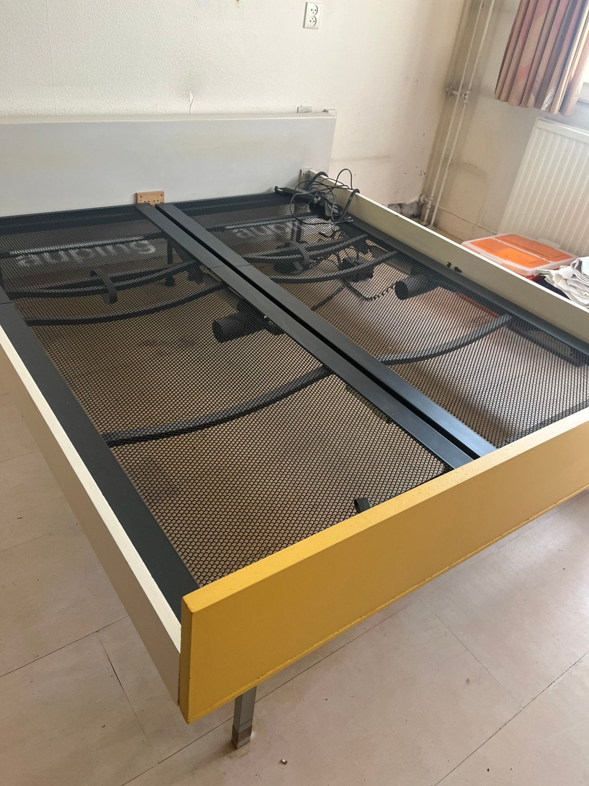 2 persoons auping bed met motor, Huis en Inrichting, Slaapkamer | Bedden, Gebruikt, 90 cm, Eenpersoons, Ophalen of Verzenden