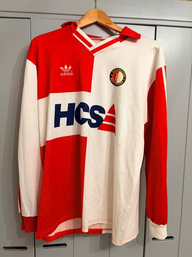 *Matchworn* Feyenoord HCS shirt Adidas Hummel, Maat XL, Ophalen of Verzenden, Zo goed als nieuw, Shirt