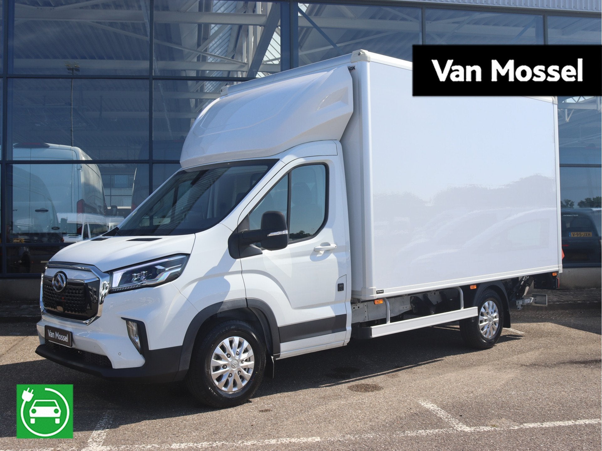 Maxus eDeliver 9 L3 Business DEAL 65 kWh | BAK+KLEP/AIRCO/CA, Auto's, Bestelauto's, Stof, Gebruikt, Zwart, Met garantie (alle)