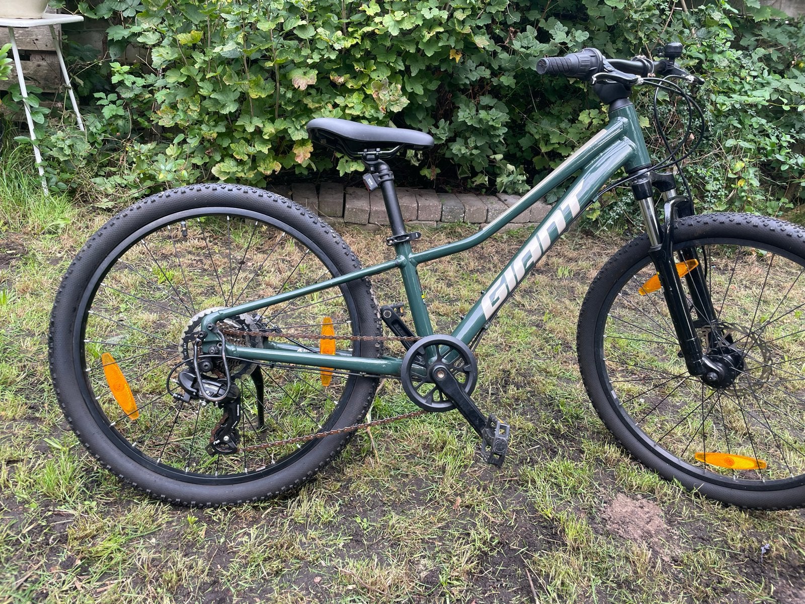 Giant talon. Model 2025 mountainbike en rode helm, Ophalen, Zo goed als nieuw, Giant