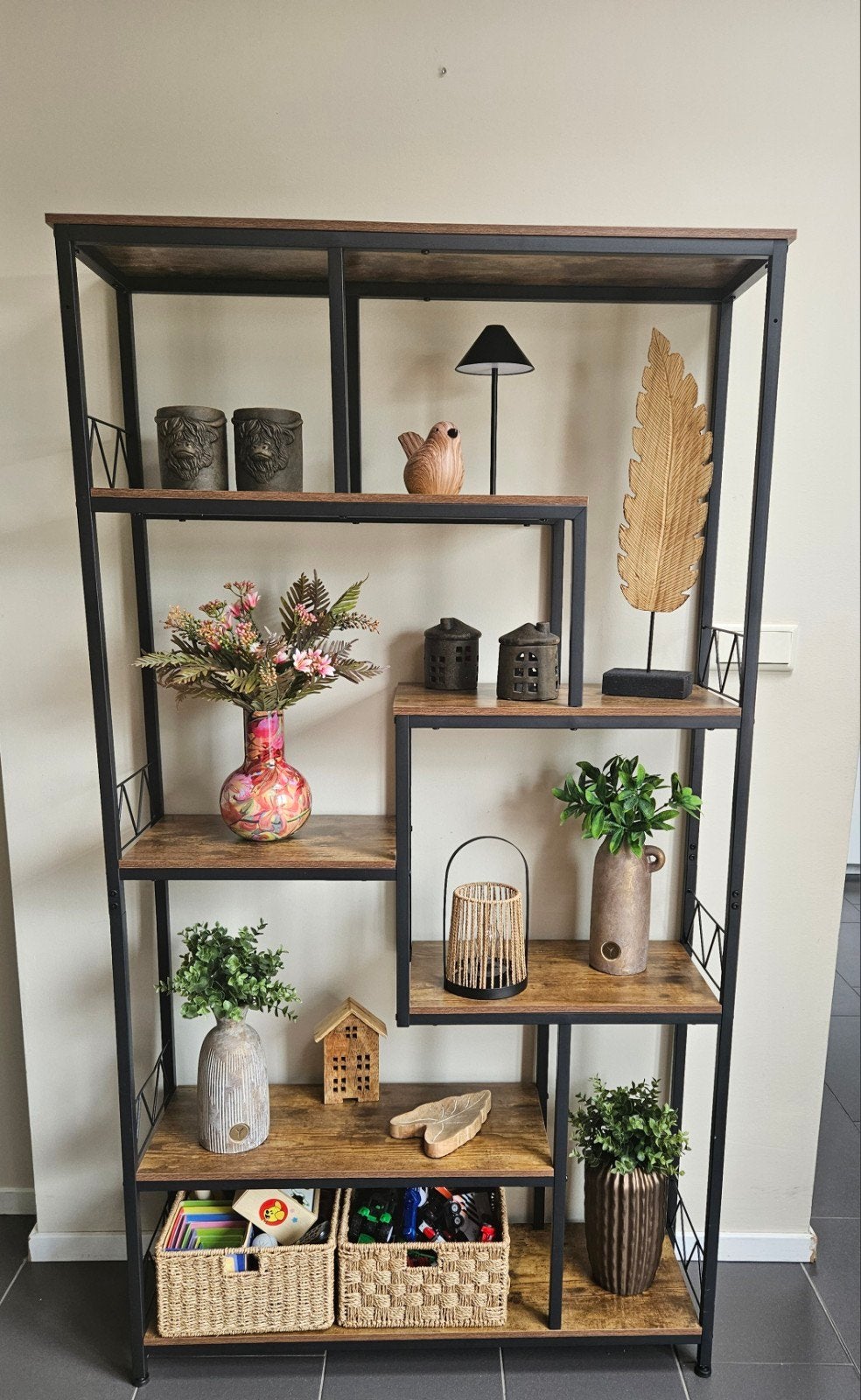 open kast, Ophalen, Met plank(en), Industrieel, Modern, Vintage, 50 tot 100 cm