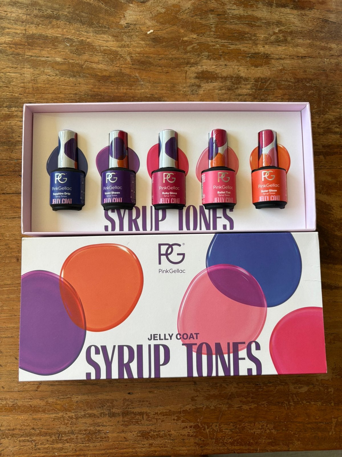 Pink gellac syrup tones set, Ophalen of Verzenden, Nieuw