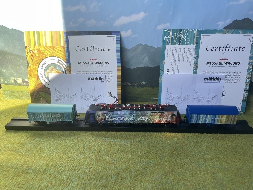 Märklin 39864 , 48085 en 48087 "Vincent Van Gogh", Wisselstroom, Treinset, Ophalen of Verzenden, Zo goed als nieuw