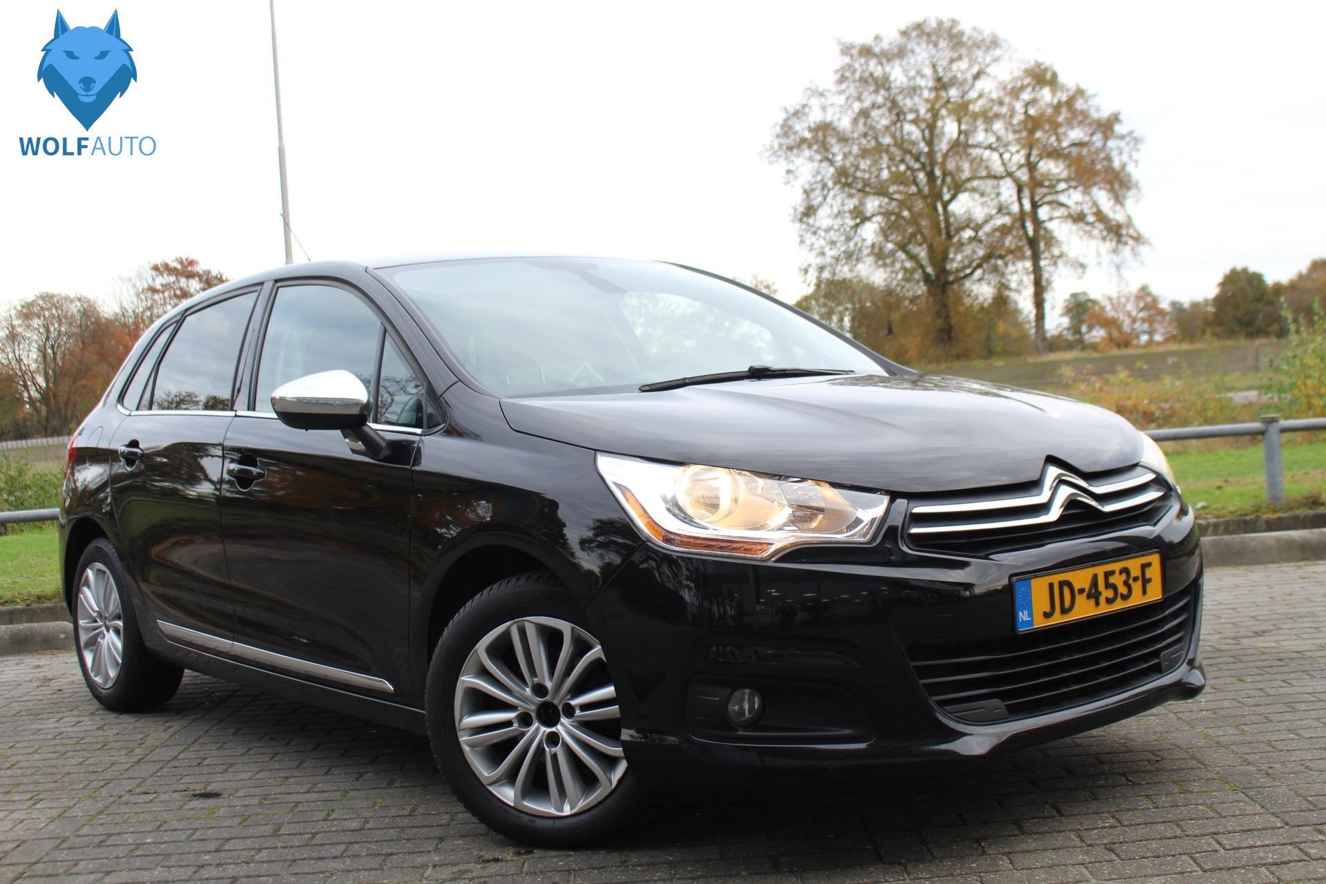 Citroën C4 1.6 HDi Ligne Business Airco, NIEUWE APK! FULL H, Voorwielaandrijving, Stof, Gebruikt, Zwart