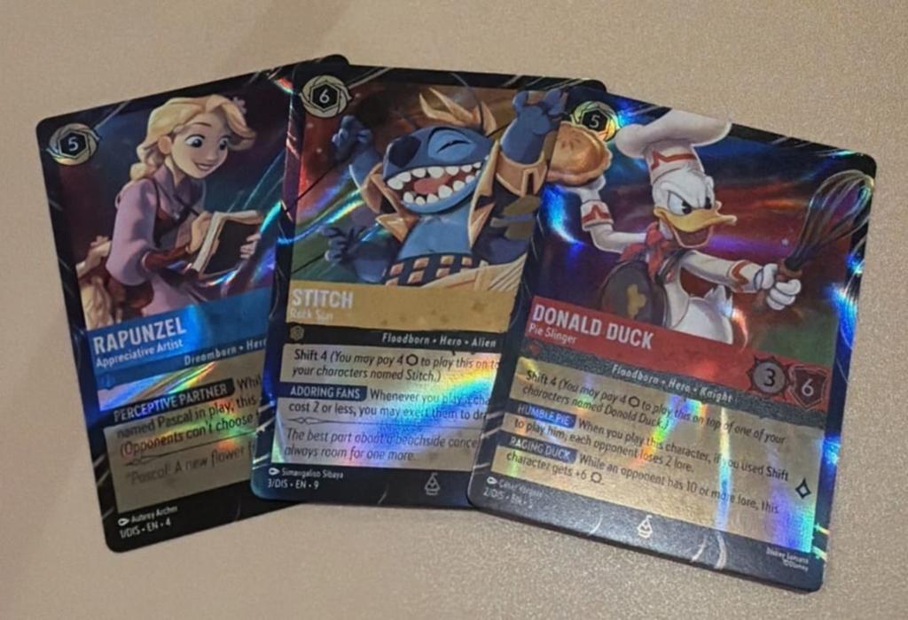 Disney Lorcana Epcot Festival Promos, Ophalen, Zo goed als nieuw, Meerdere kaarten, Foil