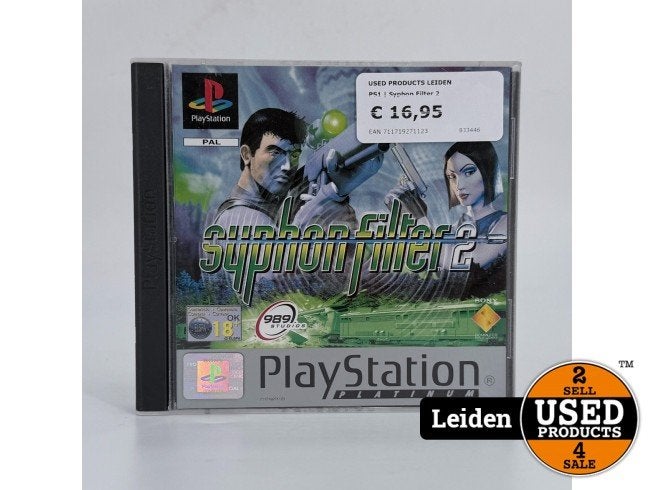 Syphon filter 2 | Playstation 1, Sony, Gebruikt, Support@sony.com, 1-7-1 Konan, Minato-ku
Tokyo 108-0075
Japan
