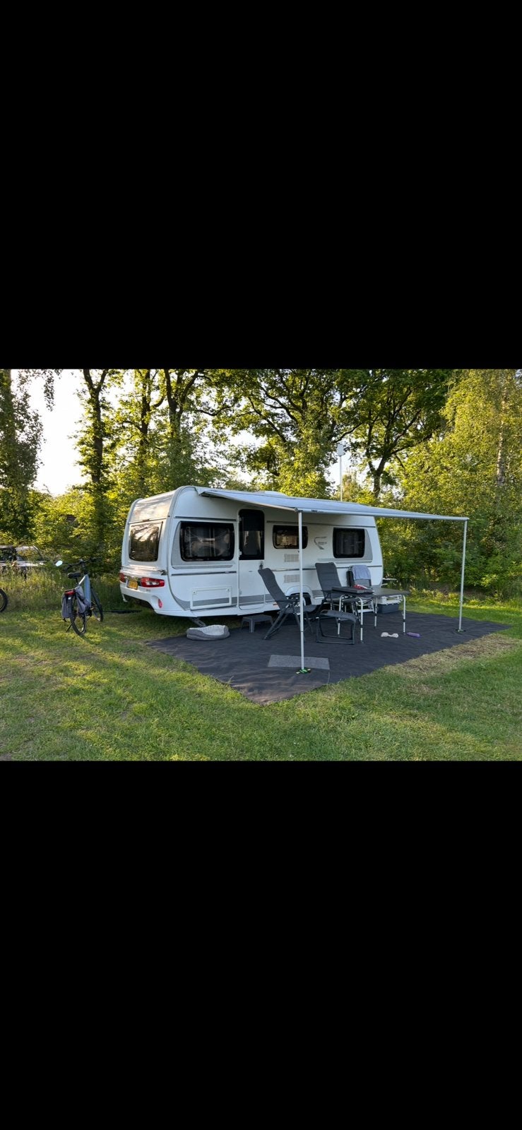 Thule Omnistor 1200 400 Mystic Grey zakluifel, Caravans en Kamperen, Ophalen, Zo goed als nieuw
