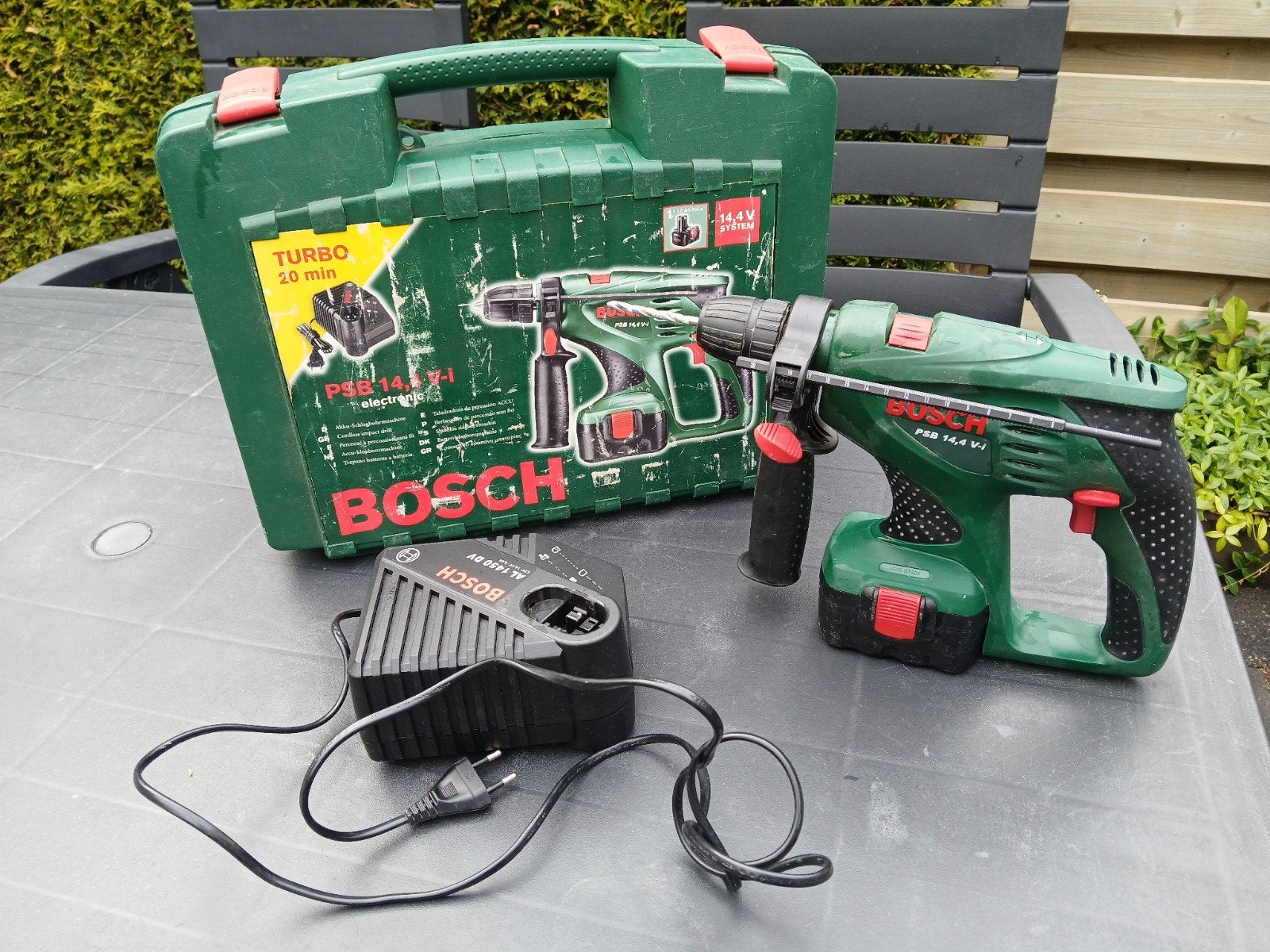 Bosch accu klopboormachine 14,4 V, Ophalen of Verzenden, Boormachine