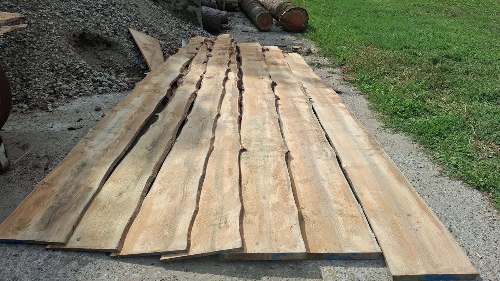 vuren schaaldelen/planken, Ophalen, 250 cm of meer, Planken