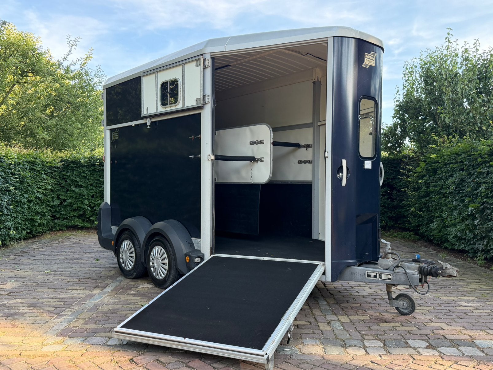 Ifor Williams hb511 met vooruitloop en aluminium vloer, Ophalen, Gebruikt, Aluminium, 2-paards trailer