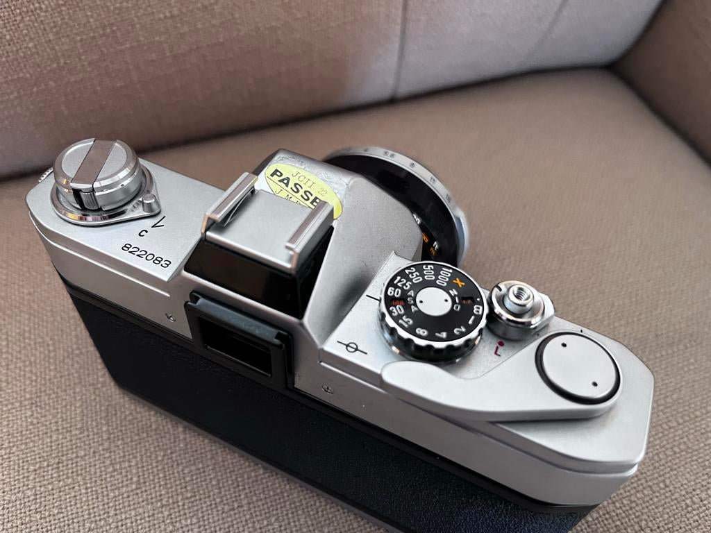 Canon FT QL Spiegelreflexcamera met FL 50mm f/1.8 lens, Ophalen, Zo goed als nieuw, Spiegelreflex, Canon