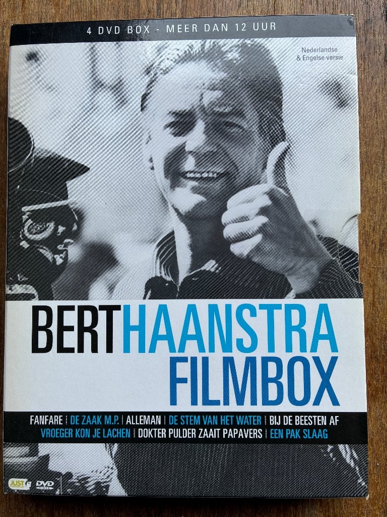 Bert Haanstra Filmbox - 4 DVD Boxset o.a. Fanfare en Alleman, Alle leeftijden, Ophalen of Verzenden, Zo goed als nieuw, Overige gebieden