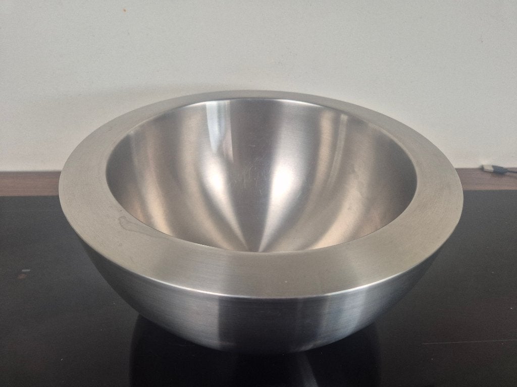HAPPA ronde kom in RVS Ø 275mm, Schaal, Rond, Ophalen of Verzenden, Zo goed als nieuw