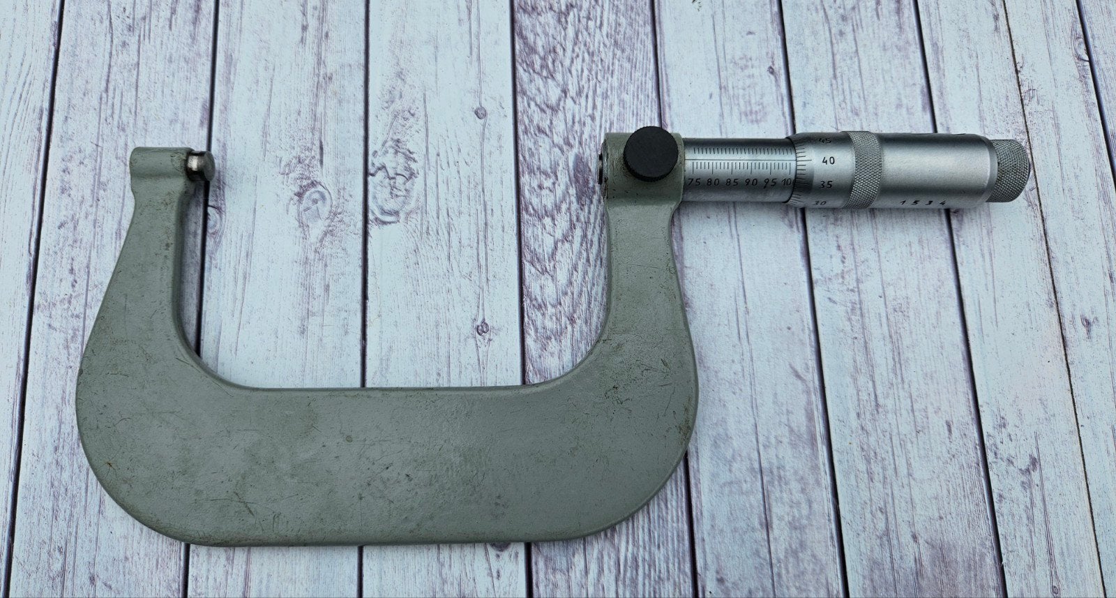 Micrometer 75mm-100mm - Zo goed als nieuw, Doe-het-zelf en Verbouw, Ophalen of Verzenden, Zo goed als nieuw, Afstand