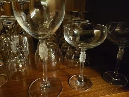 Servies, glazen , kristal, mooi, Ophalen, Glas of Glazen, Overige stijlen, Glas