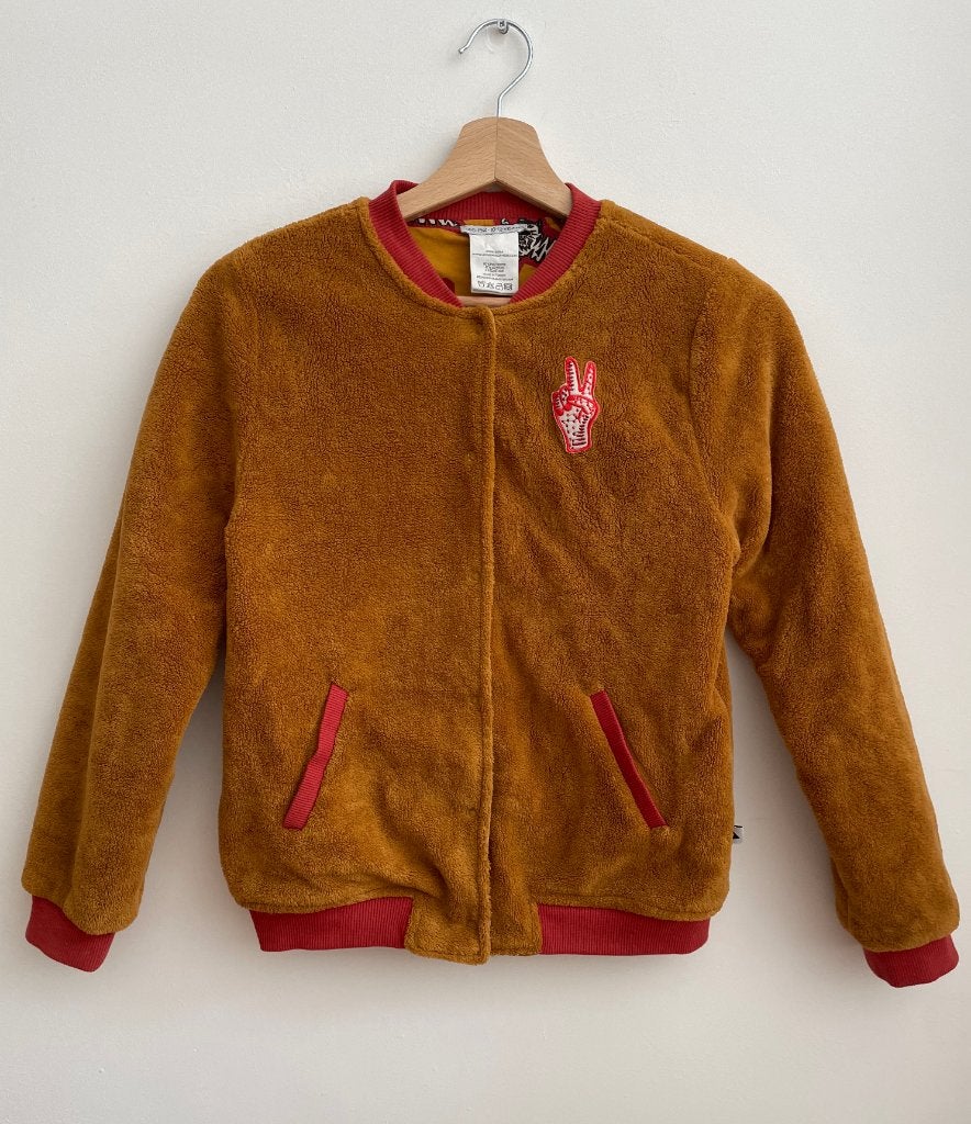 ammehoela jas 146 152 bijna nieuw bomber fleece jacket, Ophalen of Verzenden, Zo goed als nieuw, Jongen of Meisje, Jas
