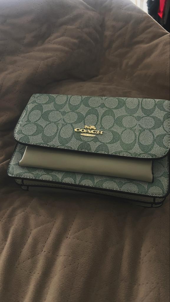 Coach tas - Nieuw met label, Ophalen of Verzenden, Nieuw, Groen, Schoudertasje
