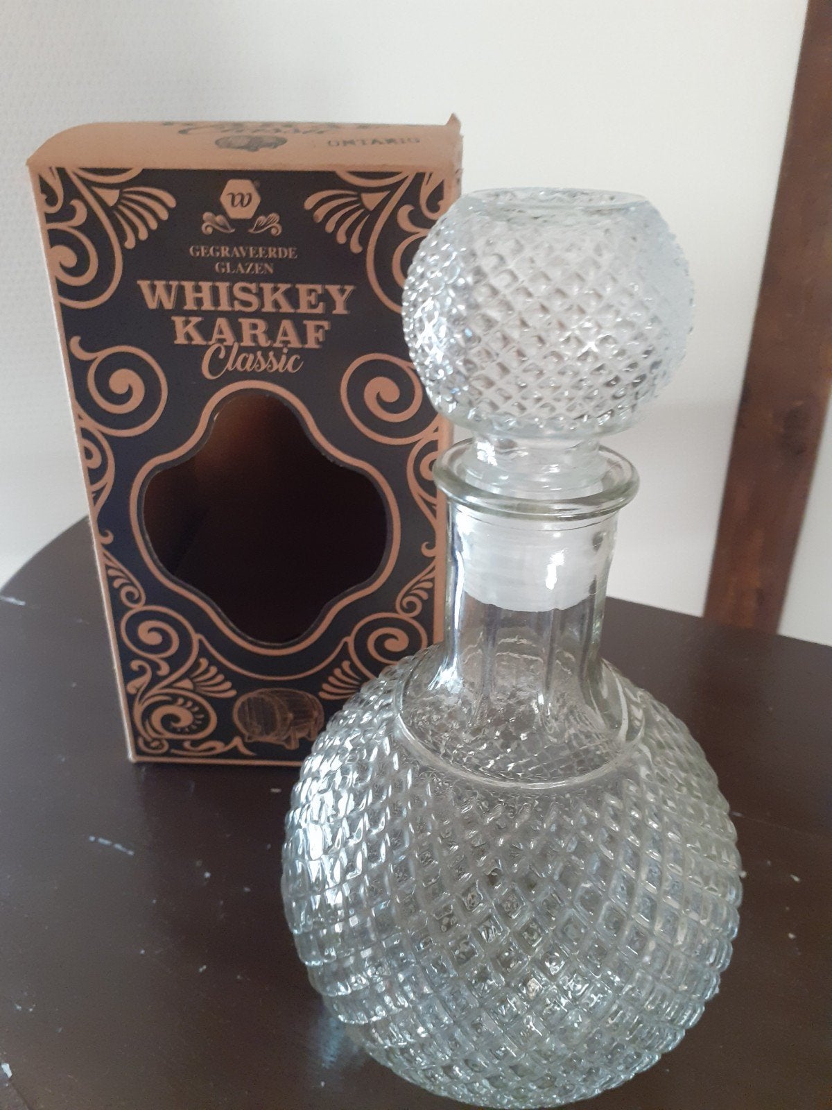 karaf, Ophalen of Verzenden, Glas, Overige stijlen, Overige typen