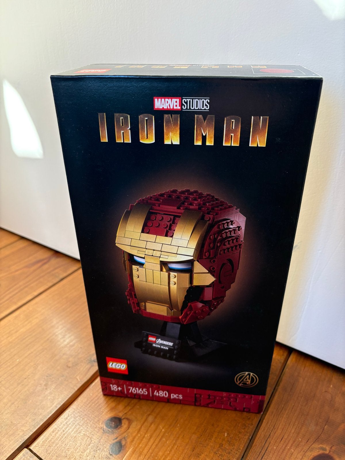 Nieuw in doos LEGO 76165 Iron Man Helm Marvel Studios, Ophalen of Verzenden, Nieuw