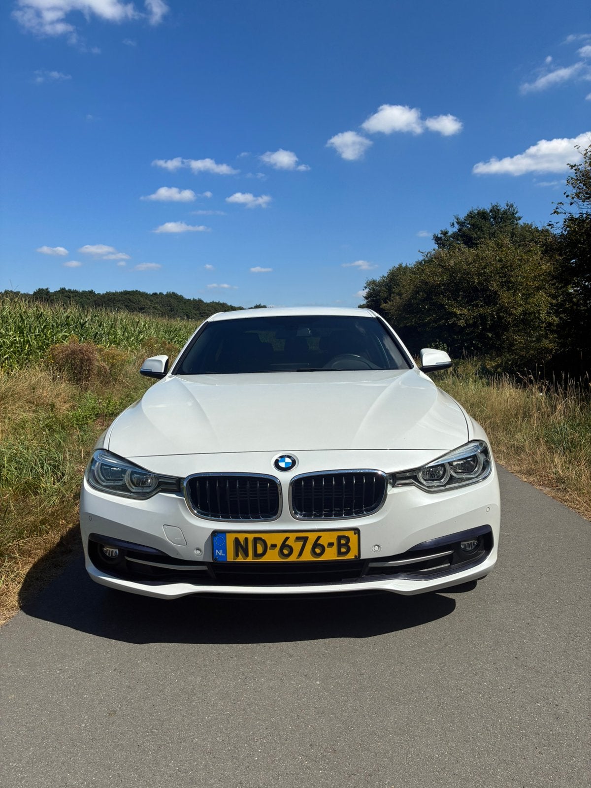 BMW 3-Serie 330e Iperformance 252pk Auto 2016 Parelmoer wit, Auto's, 1998 cc, Achterwielaandrijving, Zwart, Wit