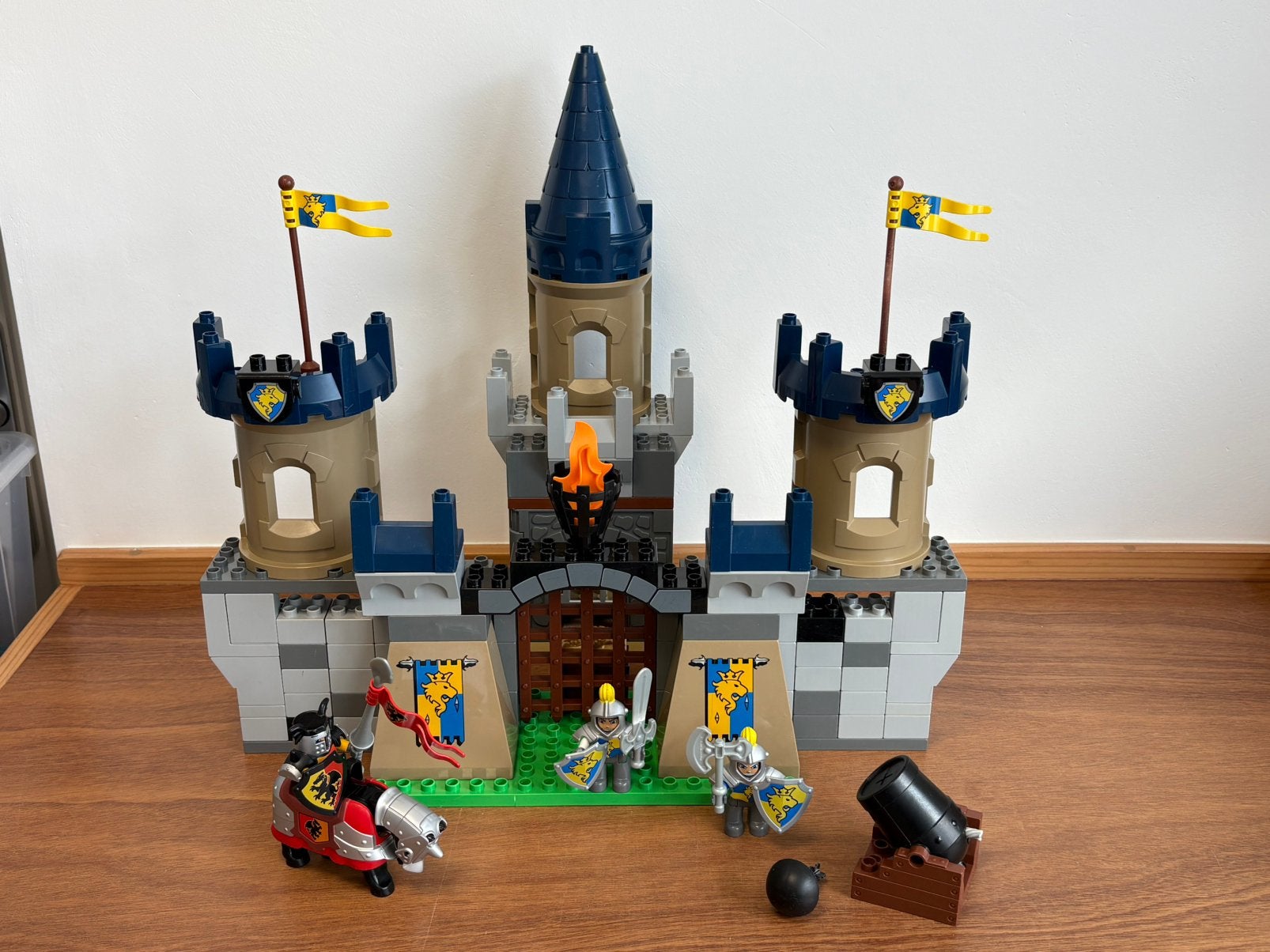 Duplo ridder kasteel 4864 (compleet), Ophalen of Verzenden, Zo goed als nieuw, Complete set, Duplo