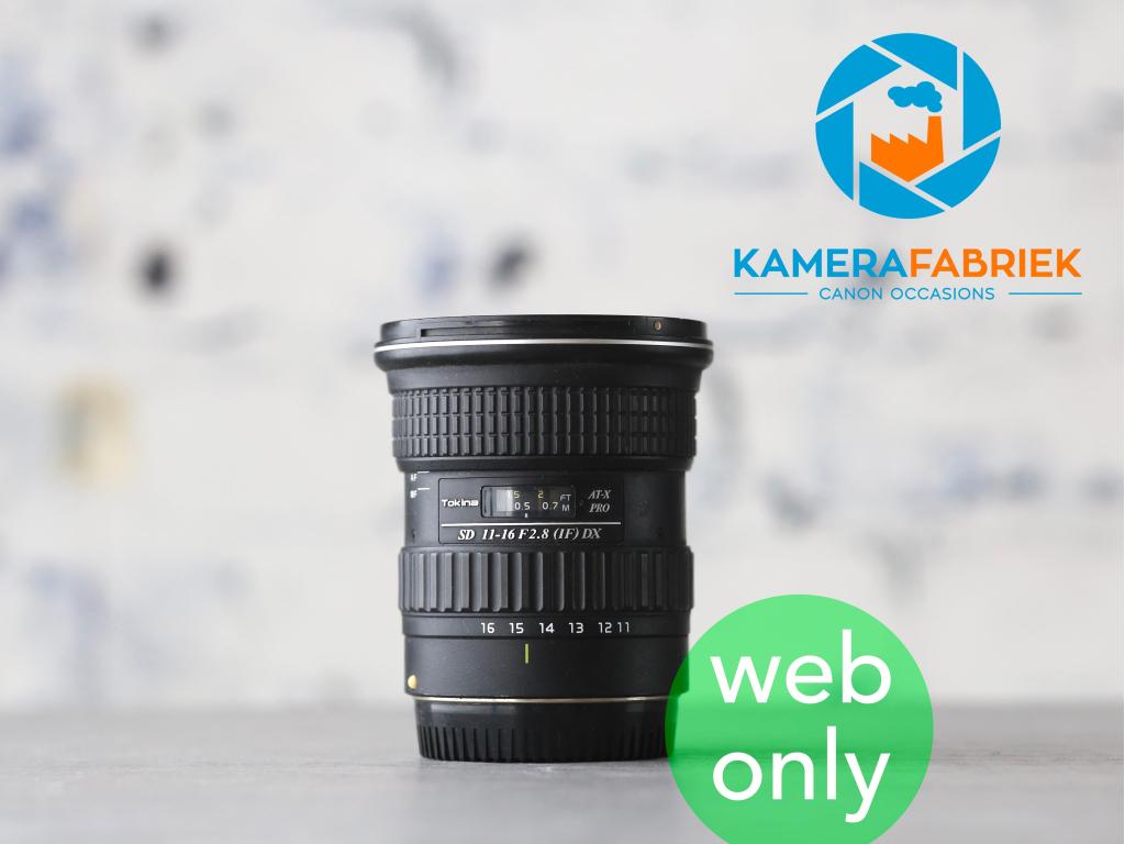 Tokina 11-16mm f/2.8 AT-X DX (Canon EF), Niet ingevuld, Verzenden, Niet ingevuld, Groothoeklens