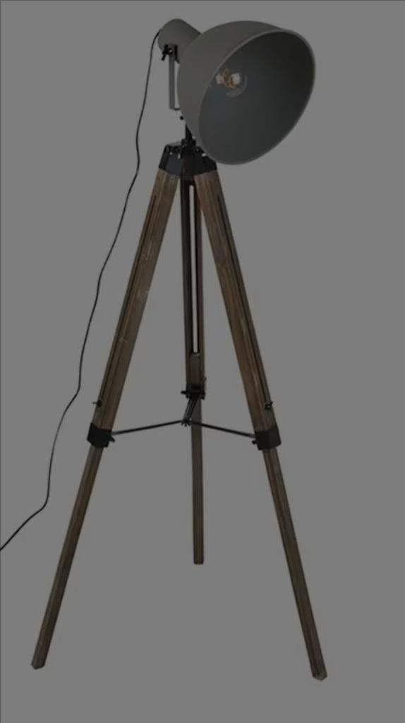 Industriële vloerlamp, Ophalen, Zo goed als nieuw, Industrieel, 100 tot 150 cm