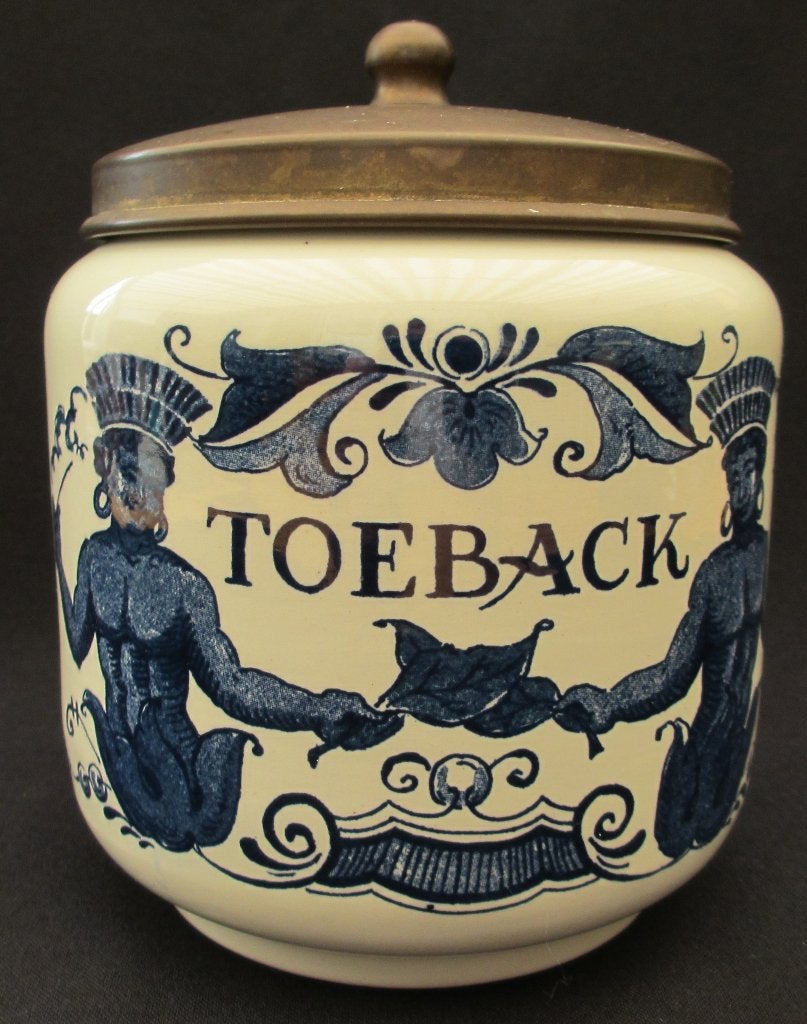 Tabakspot "Toeback", plateelbakkerij Goedewaagen, Ophalen of Verzenden