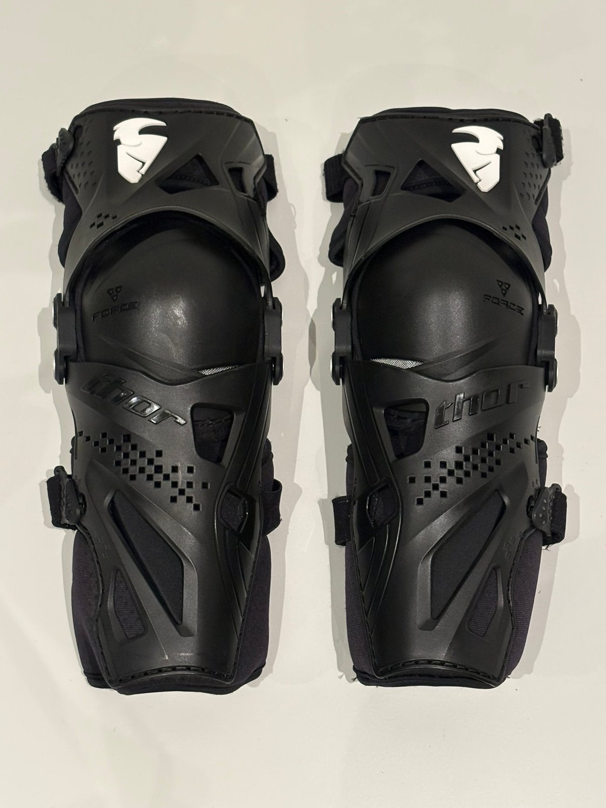 Thor Force motocross kniebeschermers jeugd knie bescherming, Motoren, Ophalen of Verzenden, Tweedehands, Kinderen, Motorcrosskleding